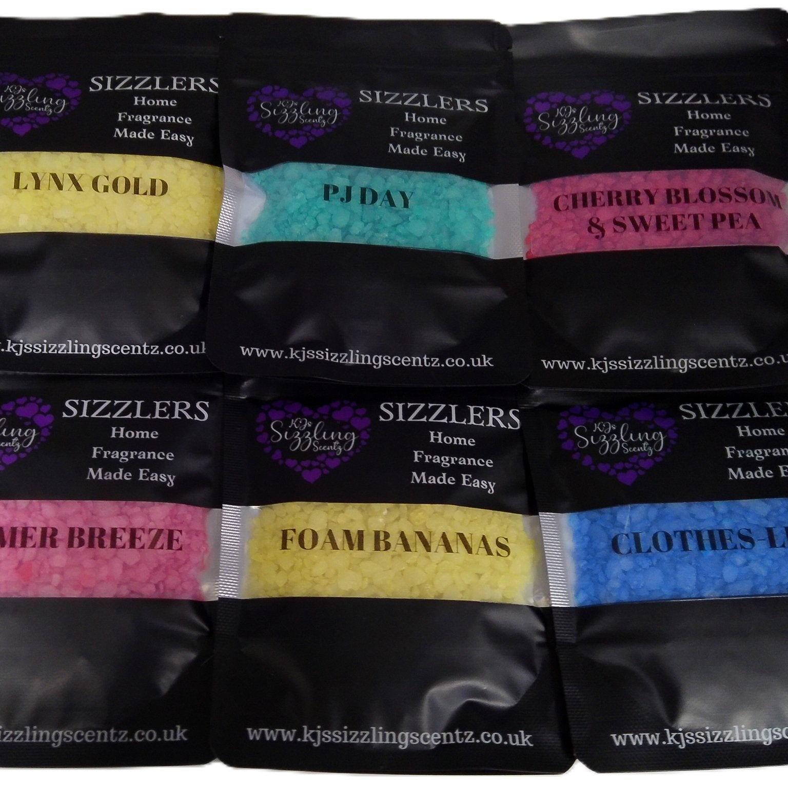 10 RANDOM Sizzlers - KJ's Sizzling Scentz