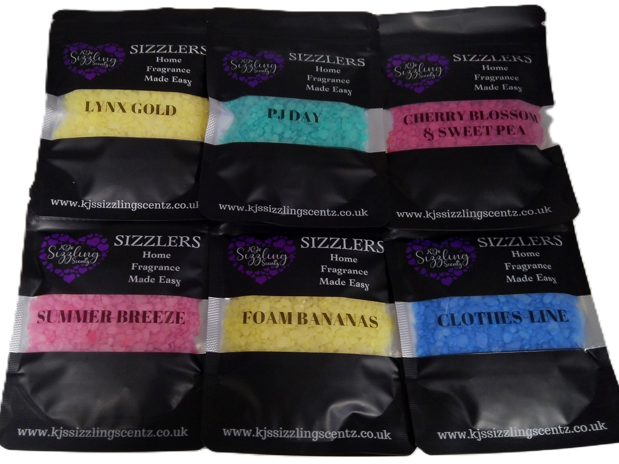 10 RANDOM Sizzlers - KJ's Sizzling Scentz