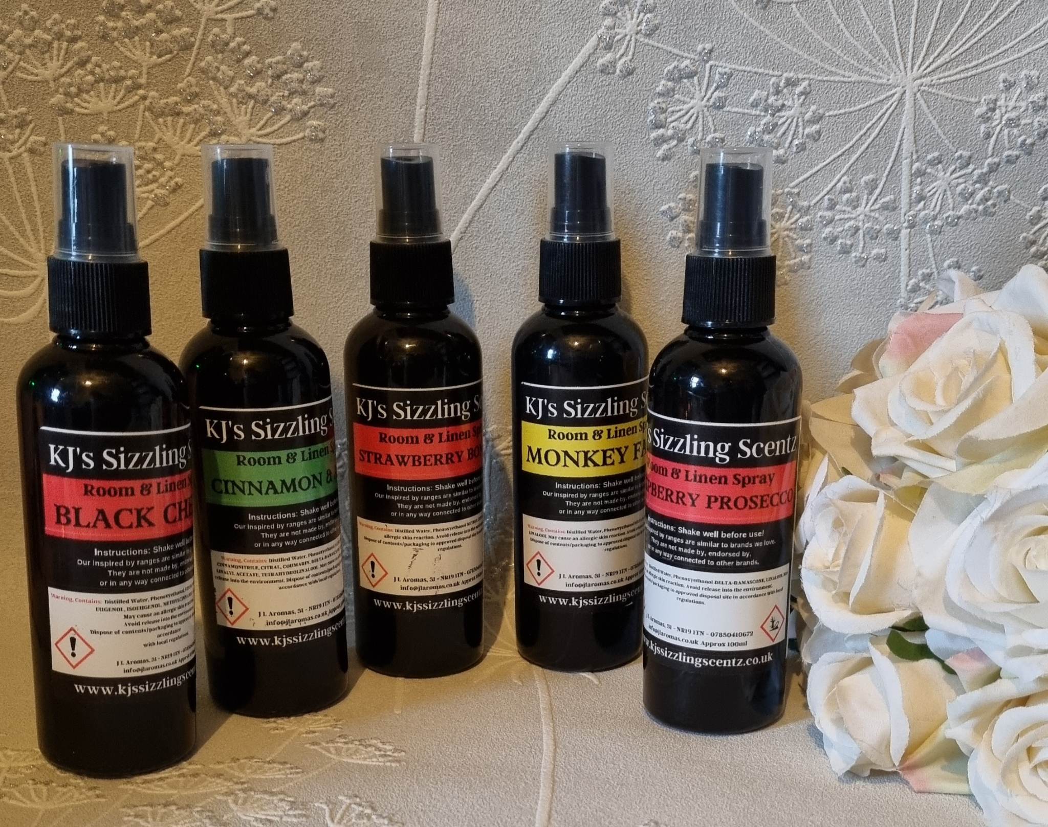 Fruity & Sweet Shop Room & Linen Sprays - KJ's Sizzling Scentz