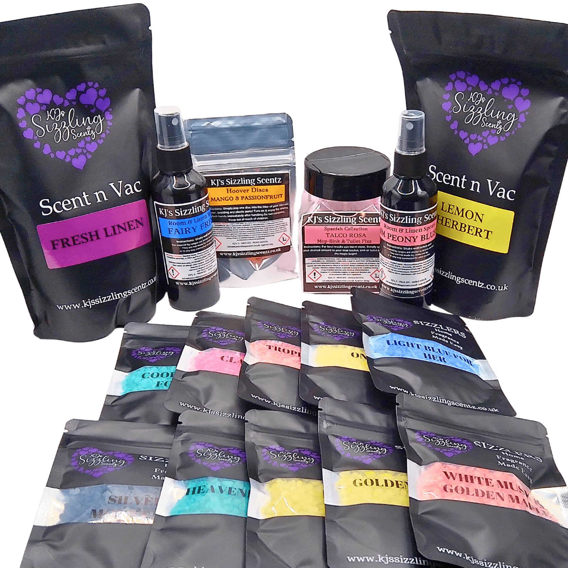 Ultimate Home Fragrance Sizzler or Diffuser Juice Bundle Subscription Box - KJ's Sizzling Scentz