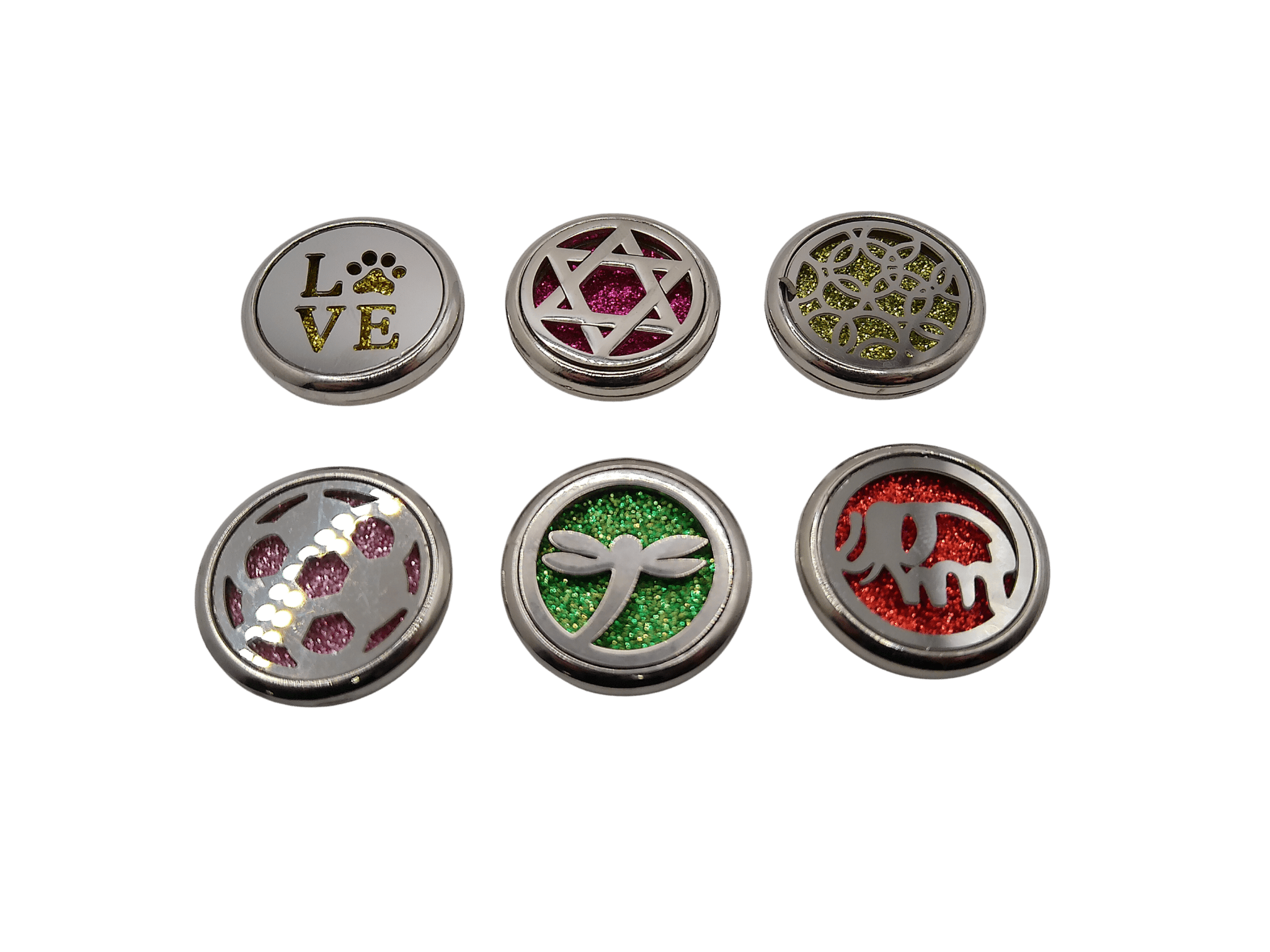 Stylish Vent Clip Car Freshener With 3 Fragranced Discs - KJ's Sizzling Scentz