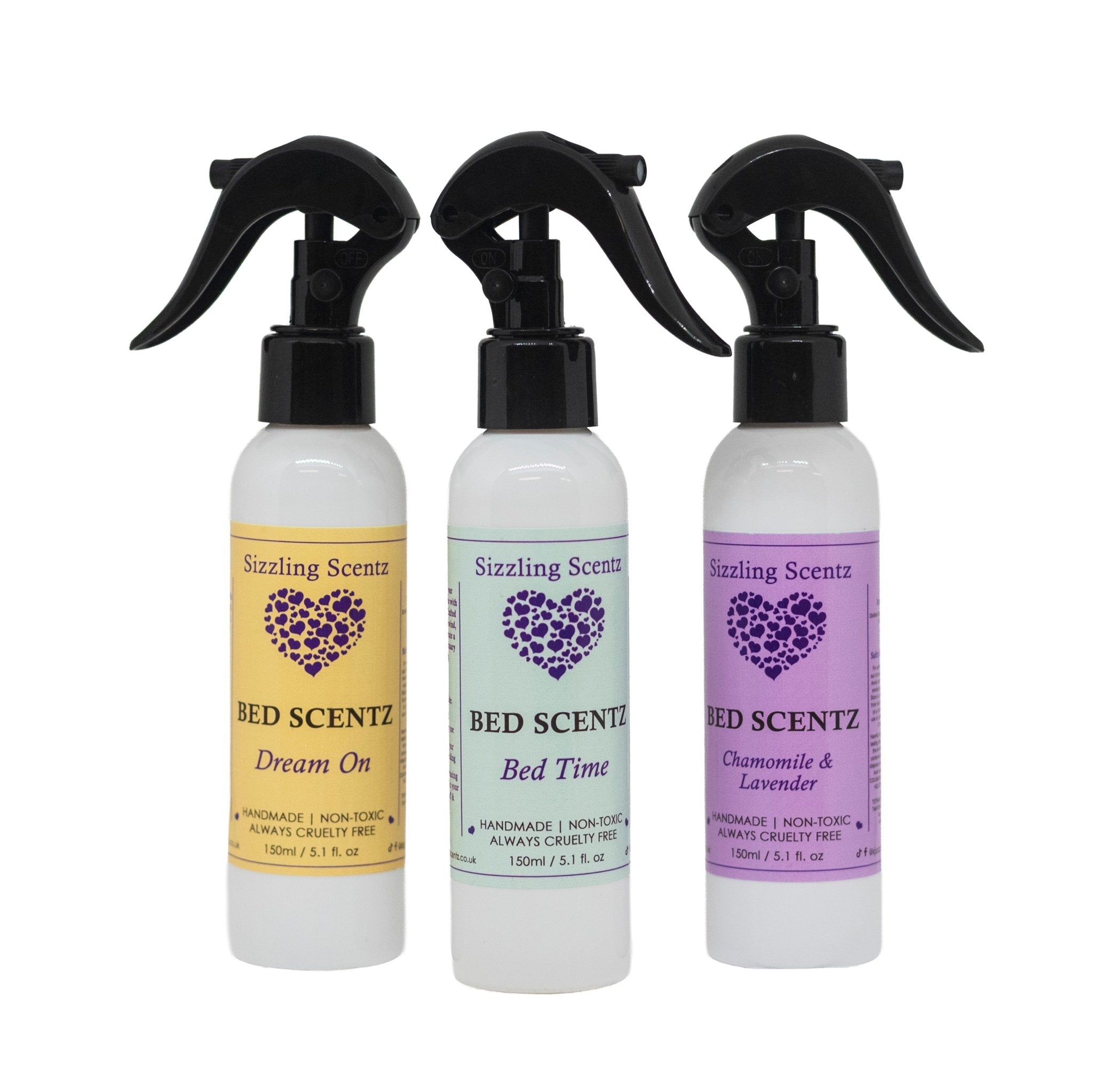 KJs Sizzling Scentz Bed Scentz - 150ml Spray - KJ's Sizzling Scentz