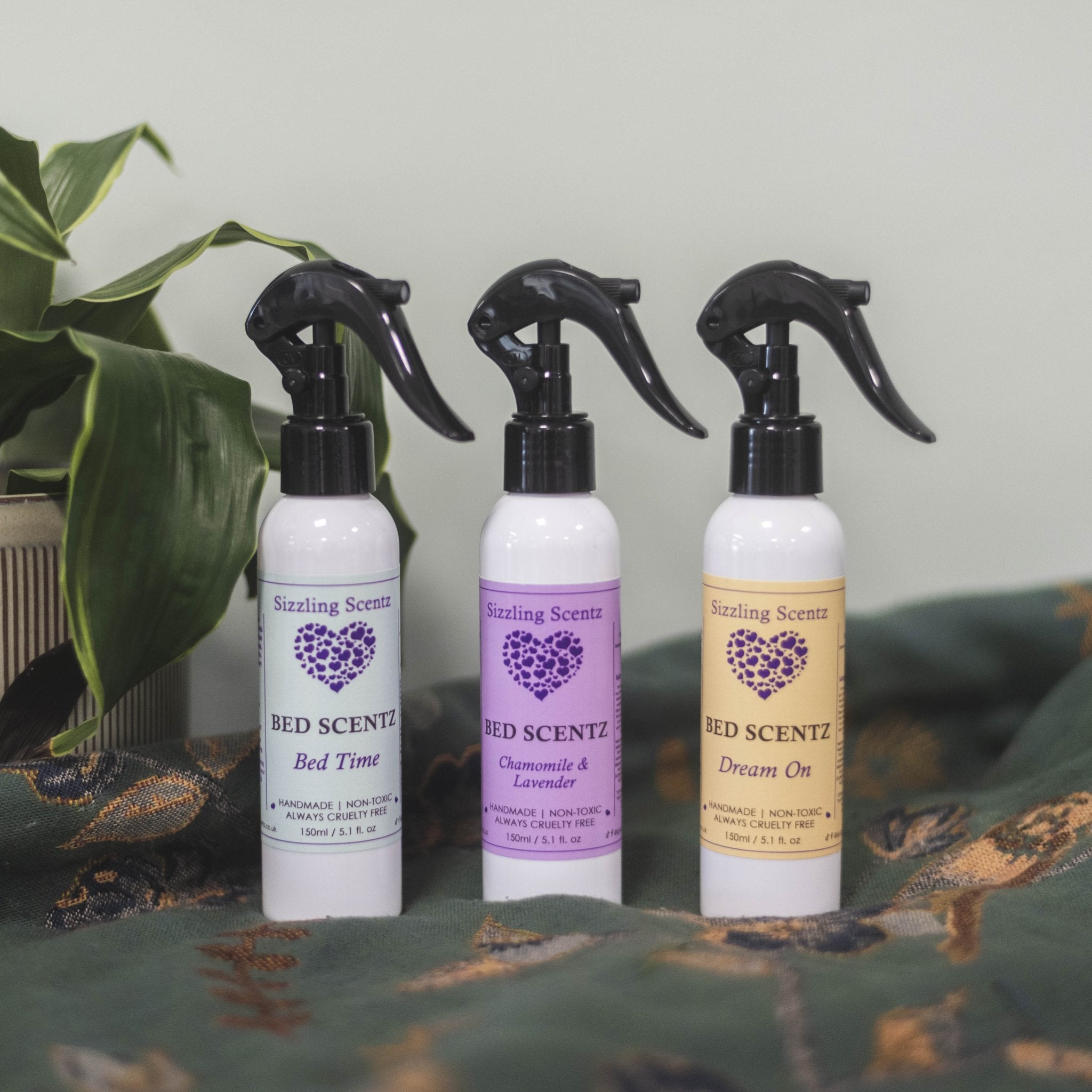 KJs Sizzling Scentz Bed Scentz - 150ml Spray - KJ's Sizzling Scentz