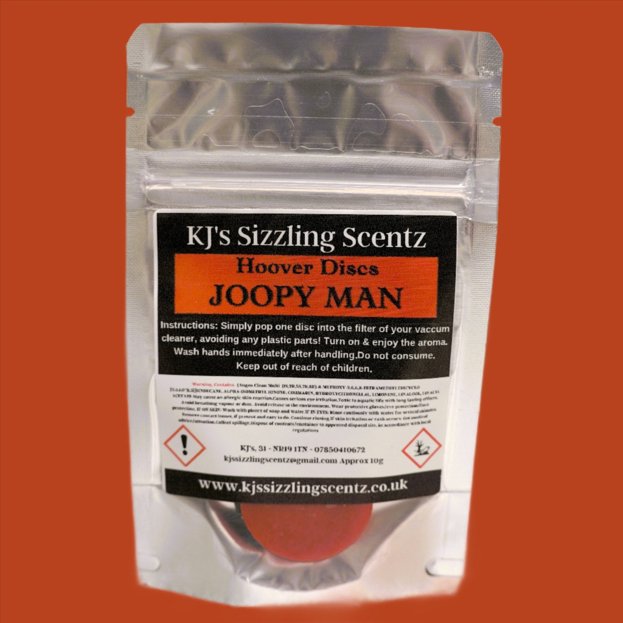 Hoover Discs 3 Pack - KJ's Sizzling Scentz