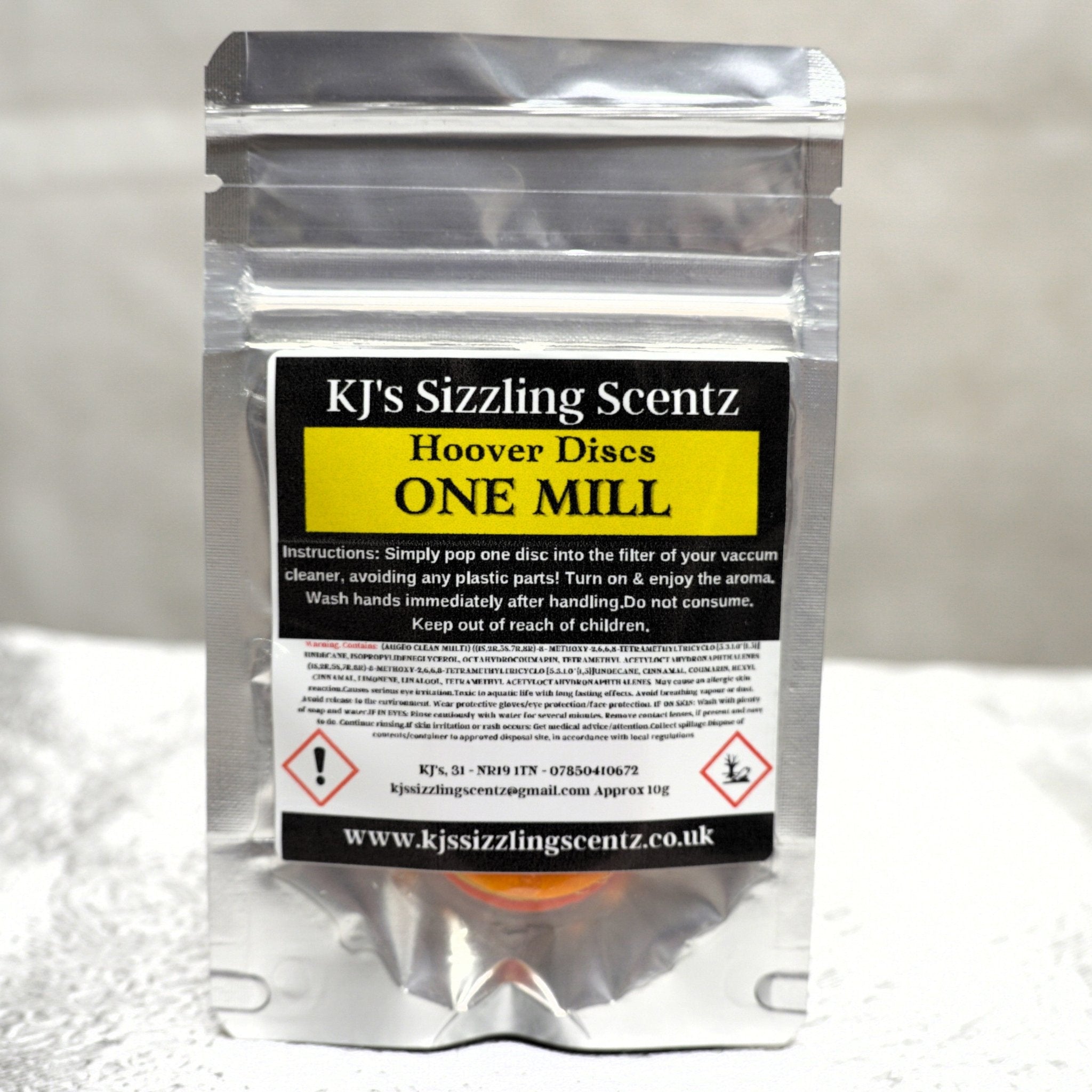 Hoover Discs 3 Pack - KJ's Sizzling Scentz