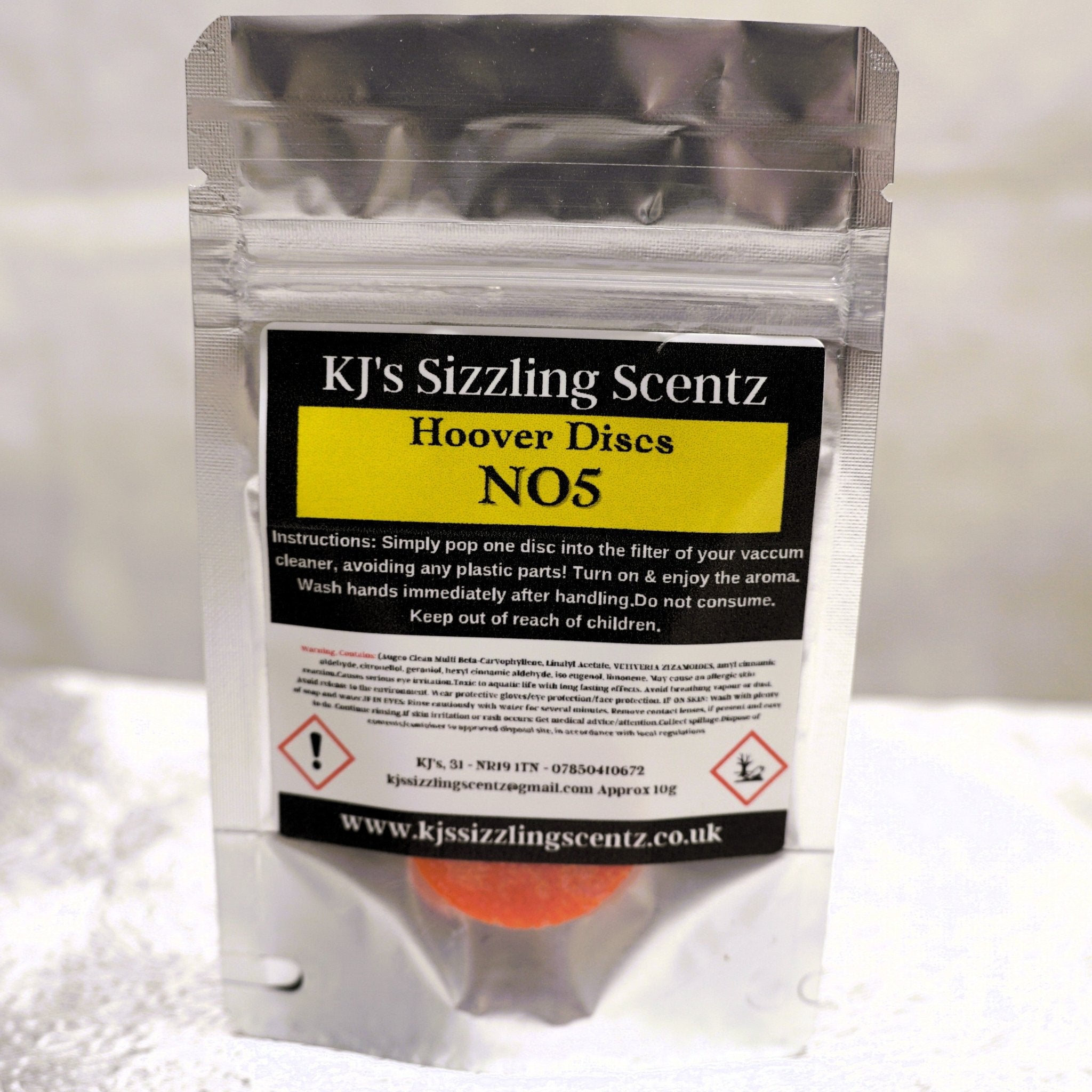 Hoover Discs 3 Pack - KJ's Sizzling Scentz