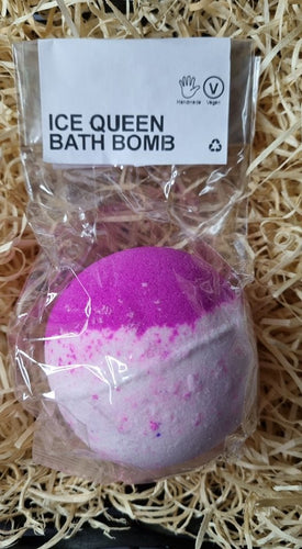 Jumbo Ball - Ice Queen Bath Bomb - KJ's Sizzling Scentz