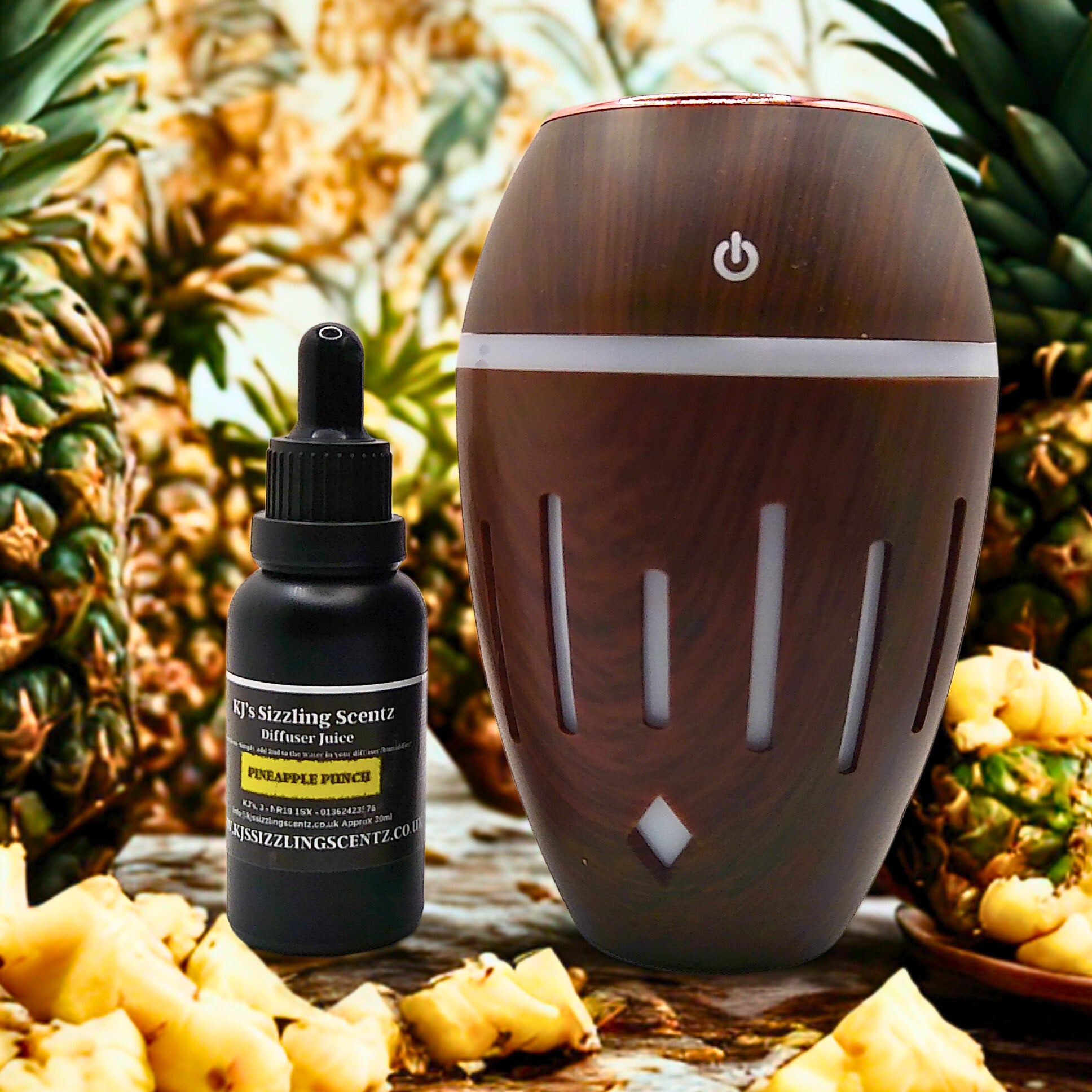 KJs Diffuser/ Humidifier Juice 30ml bottle with pipette. - KJ's Sizzling Scentz