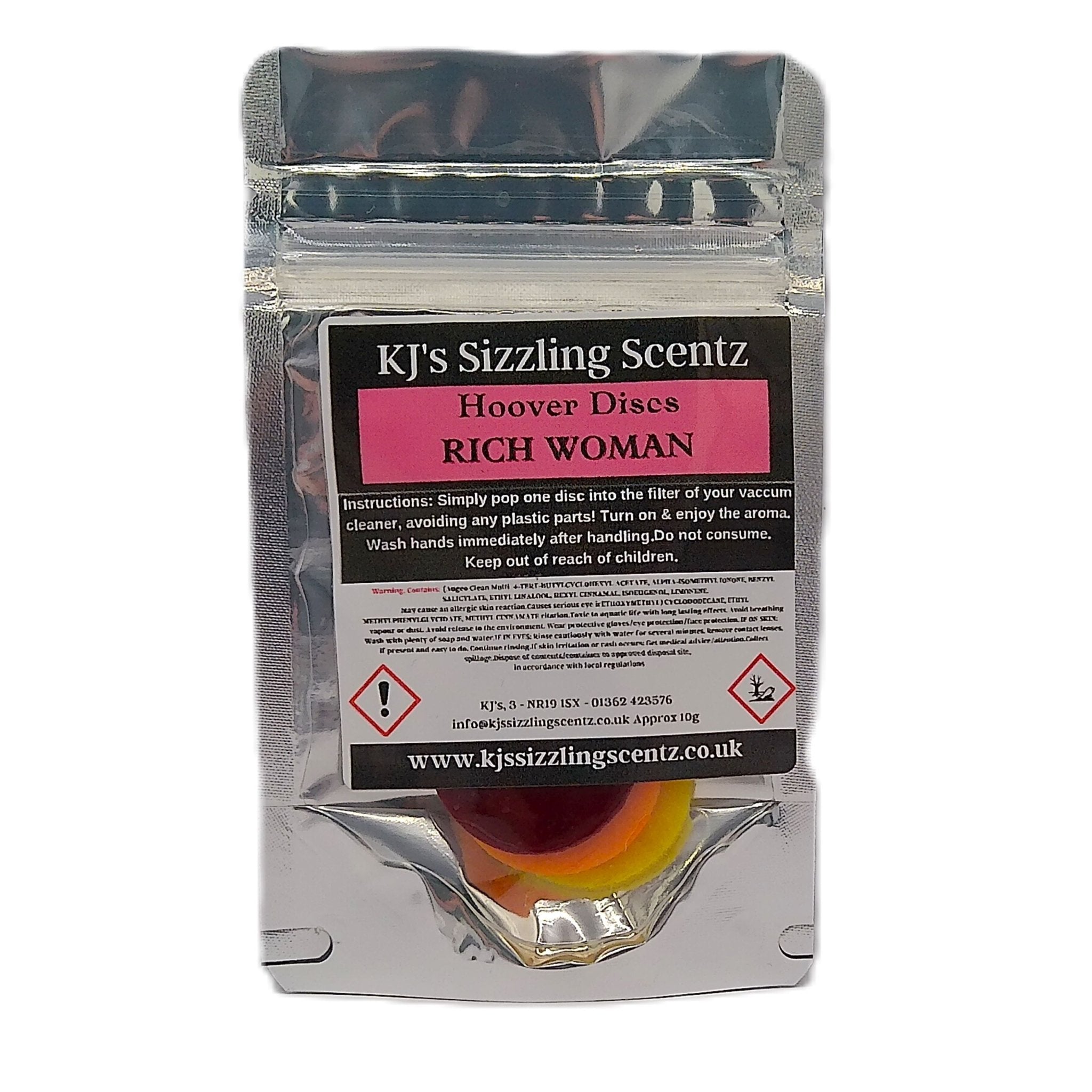 Hoover Discs 3 Pack - KJ's Sizzling Scentz