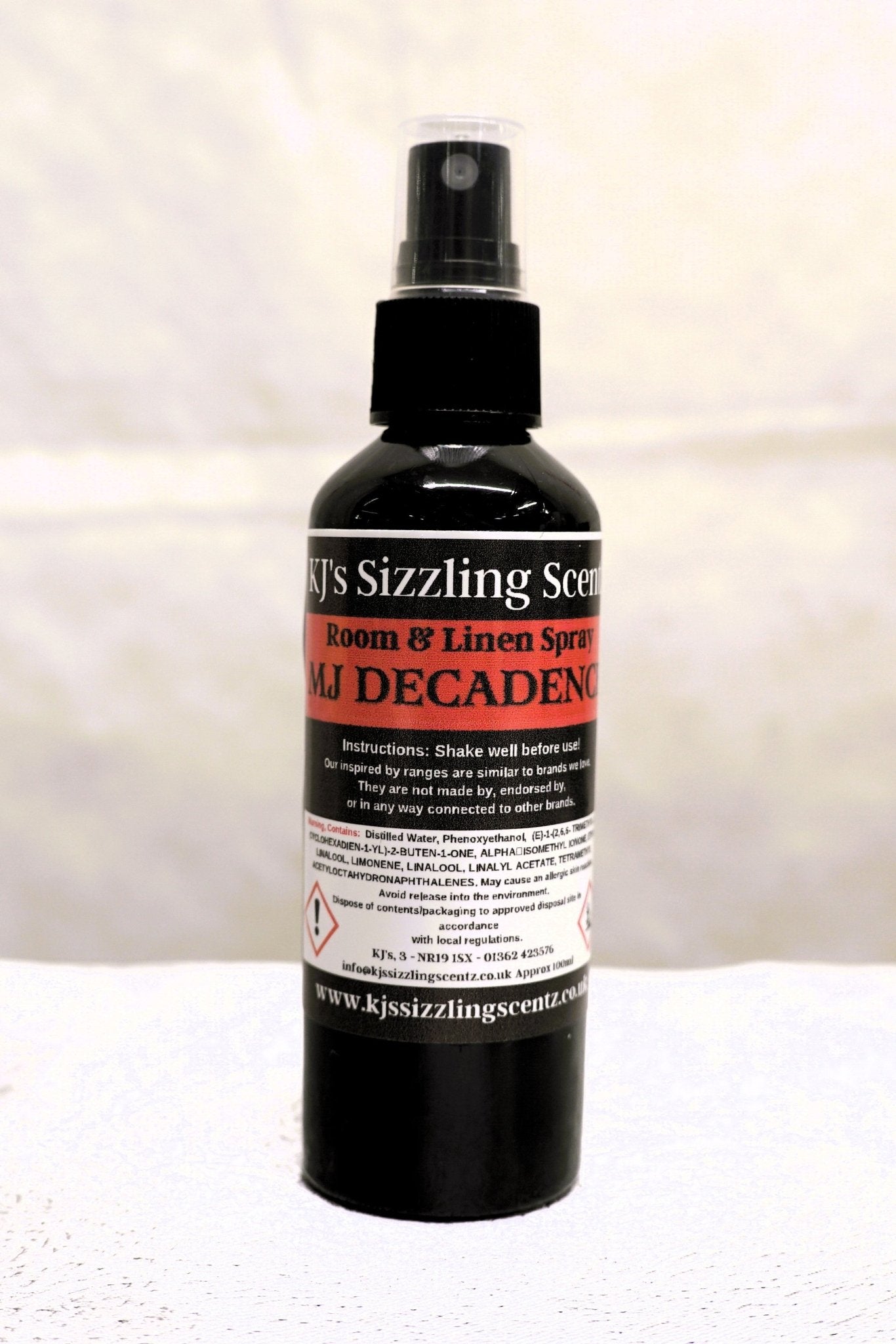 Perfume & Aftershave Inspired Room & Linen Sprays - KJ's Sizzling Scentz