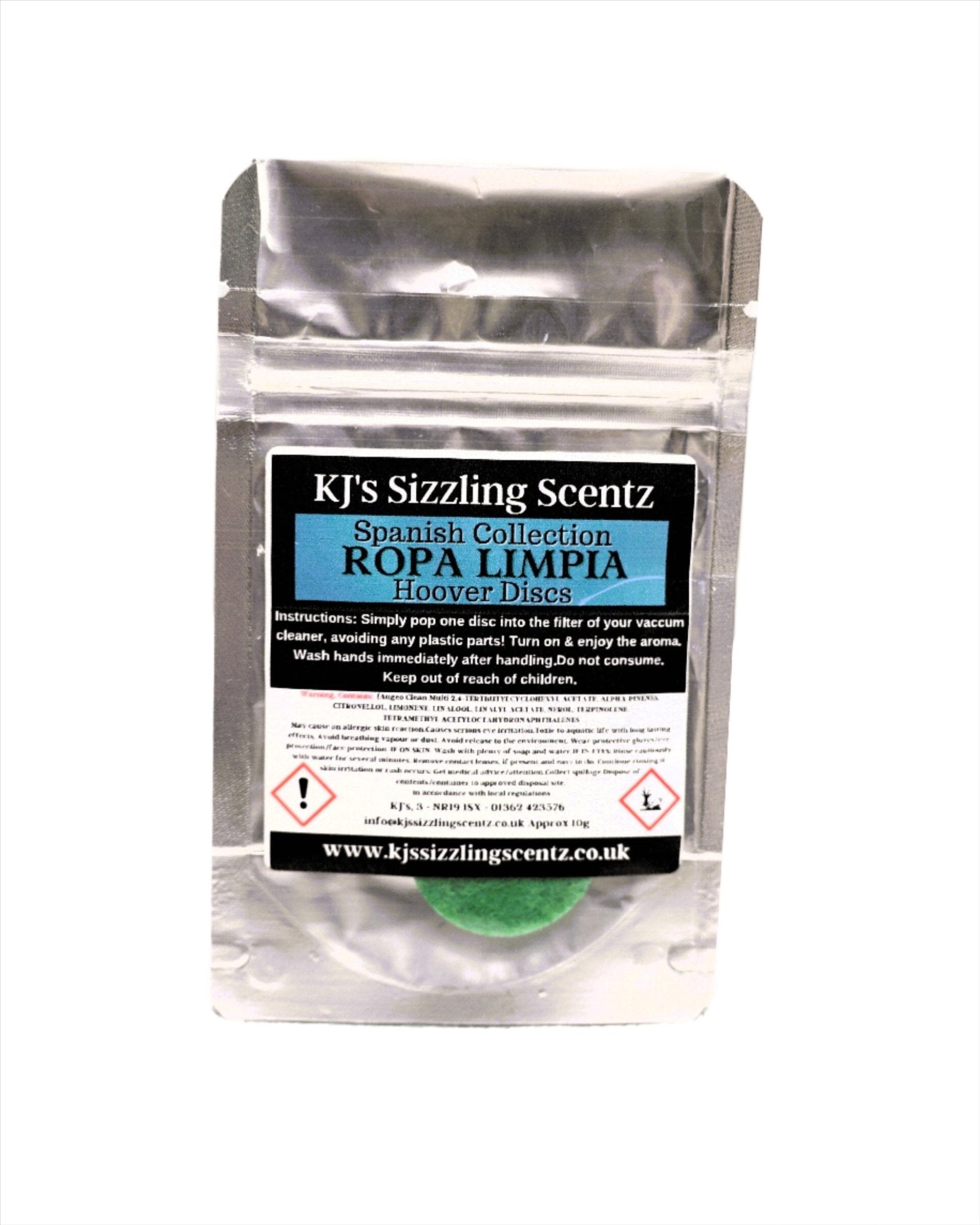 Hoover Discs 3 Pack - KJ's Sizzling Scentz