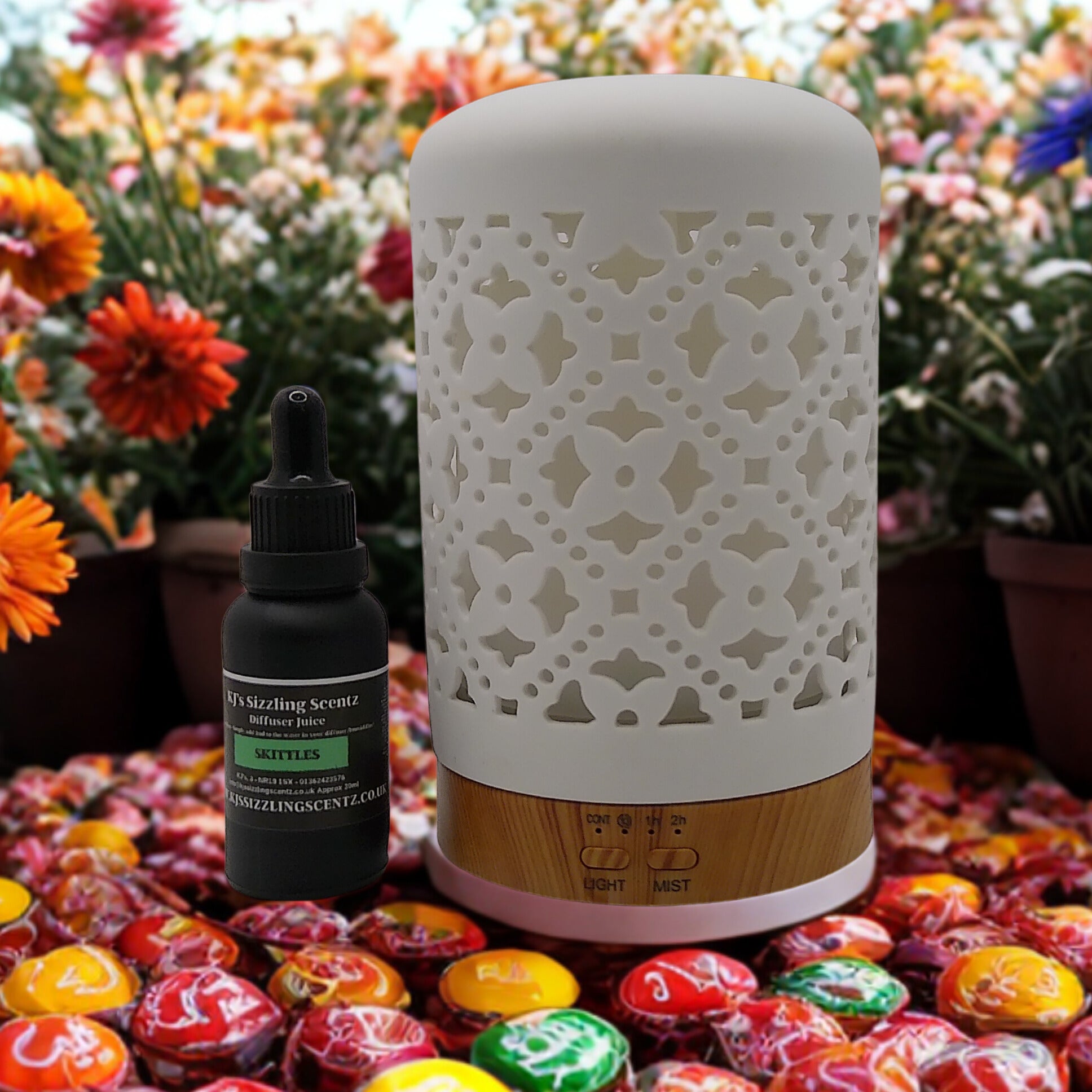 KJs Diffuser/ Humidifier Juice 30ml bottle with pipette. - KJ's Sizzling Scentz