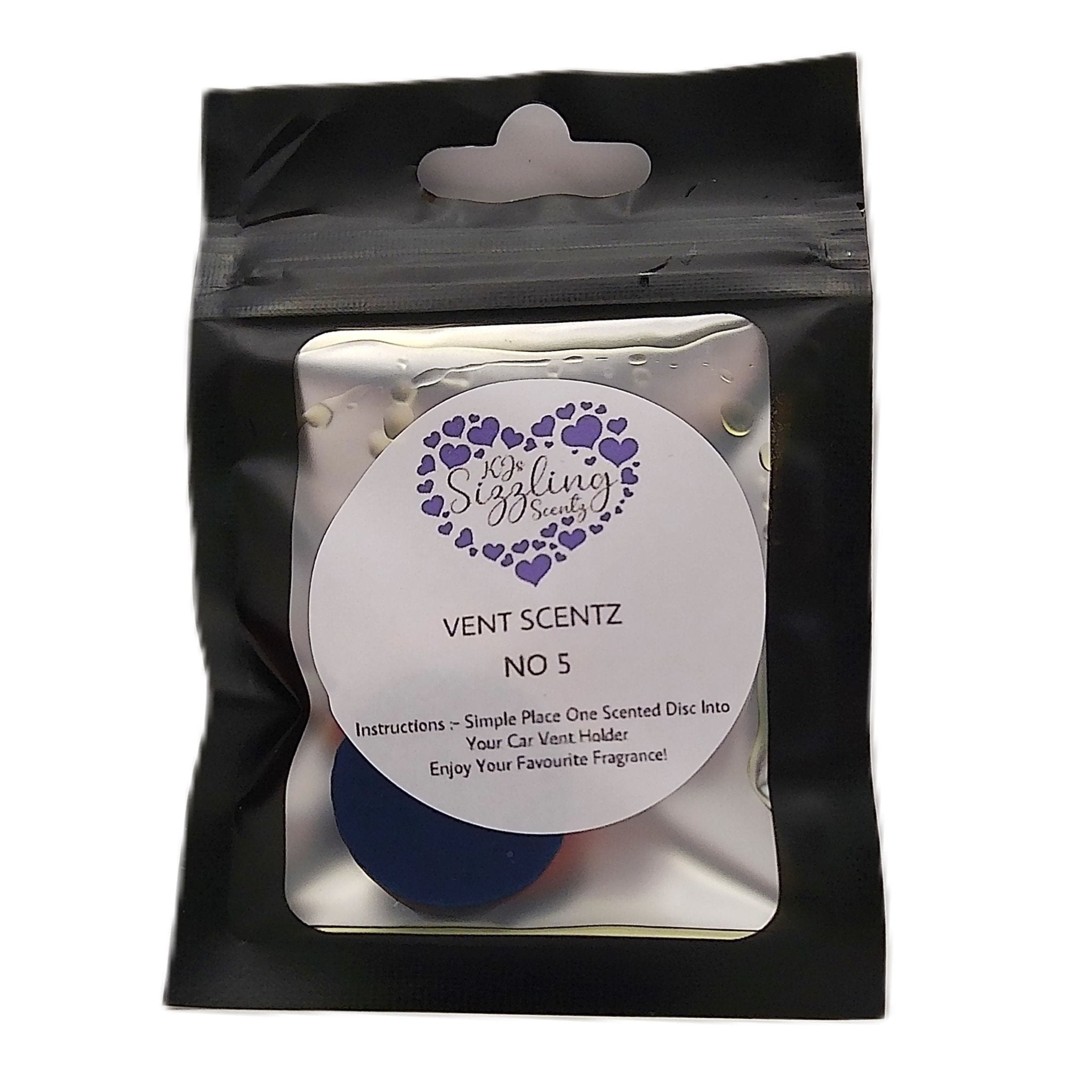 Car "Vent Scentz" Discs Pack of 3 - KJ's Sizzling Scentz