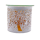 Golden, diverse Black & White designed Aroma T Light Burners - KJ's Sizzling Scentz