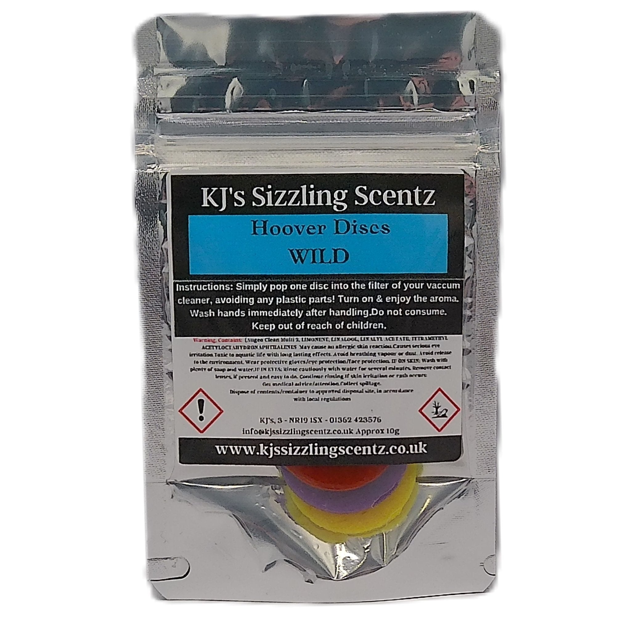 Hoover Discs 3 Pack - KJ's Sizzling Scentz