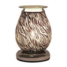 Animal Print (Zebra) Touch Controlled Electric Aroma Lamp - KJ's Sizzling Scentz