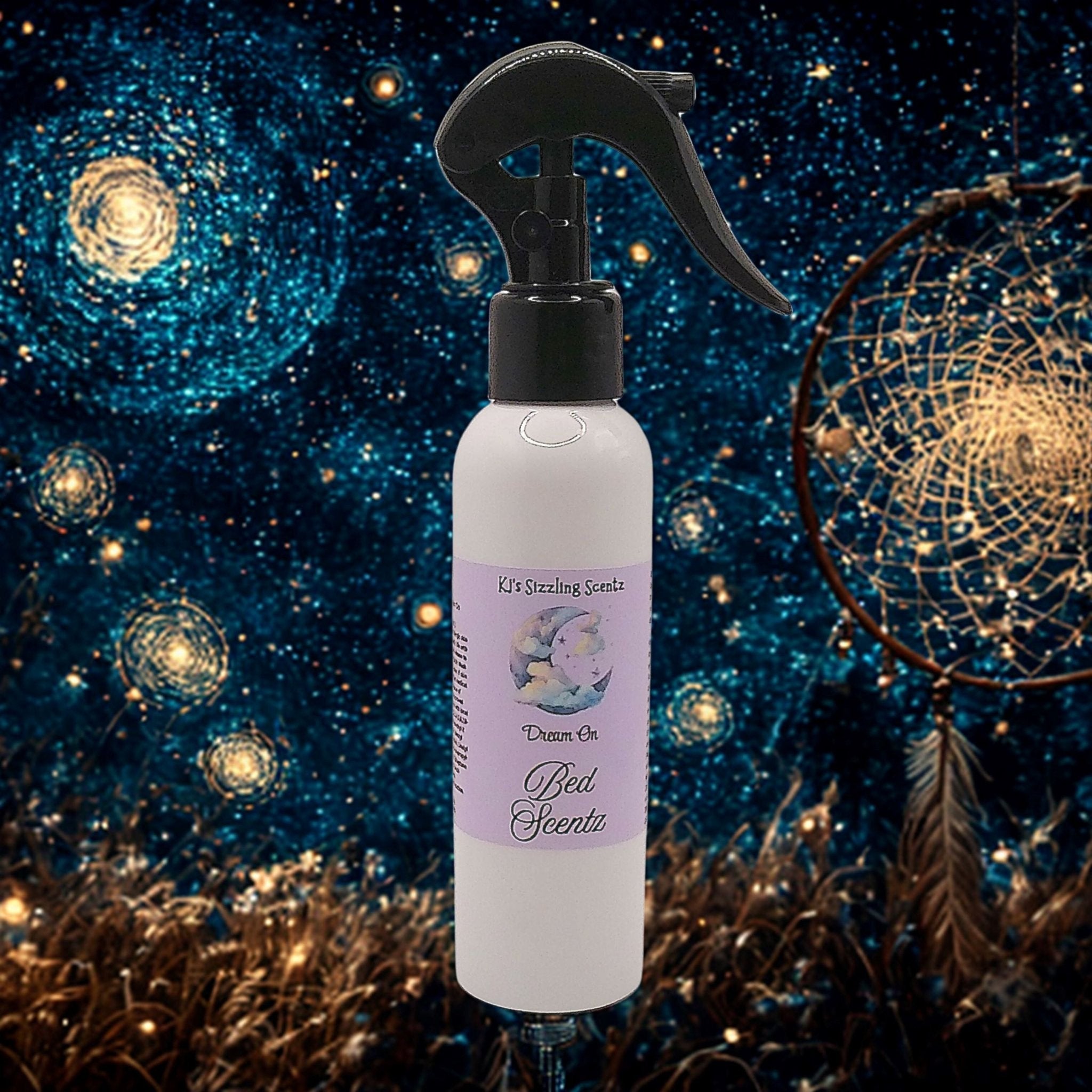 KJs Sizzling Scentz Bed Scentz 150ml spray - KJ's Sizzling Scentz