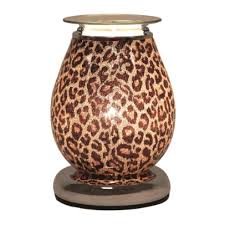 Animal Print ( Leopard ) Touch Controlled Electric Aroma Lamp - KJ's Sizzling Scentz
