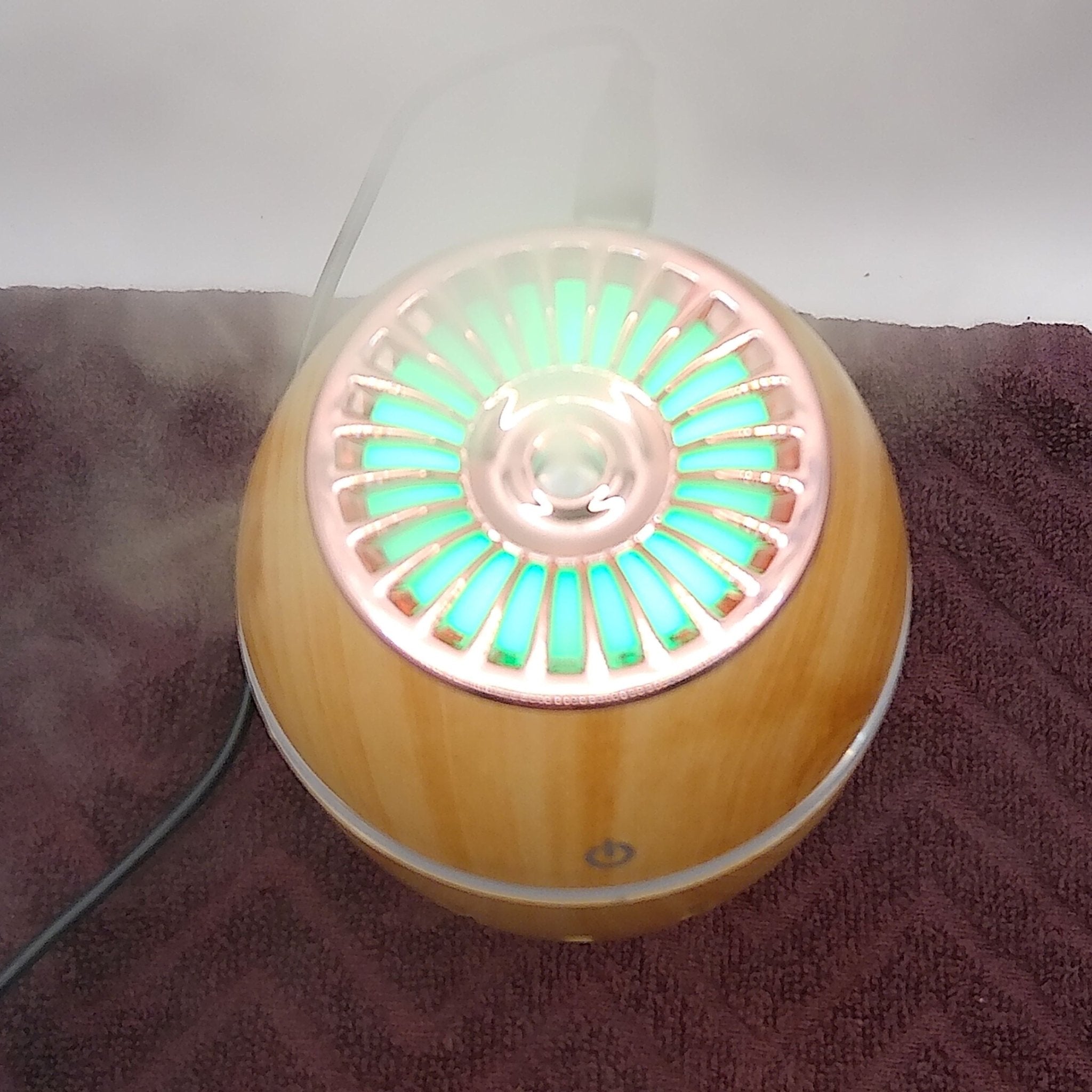 Silent 6" Multi Colour Running Light Humidifier/ Diffuser with free Diffuser Juice - KJ's Sizzling Scentz