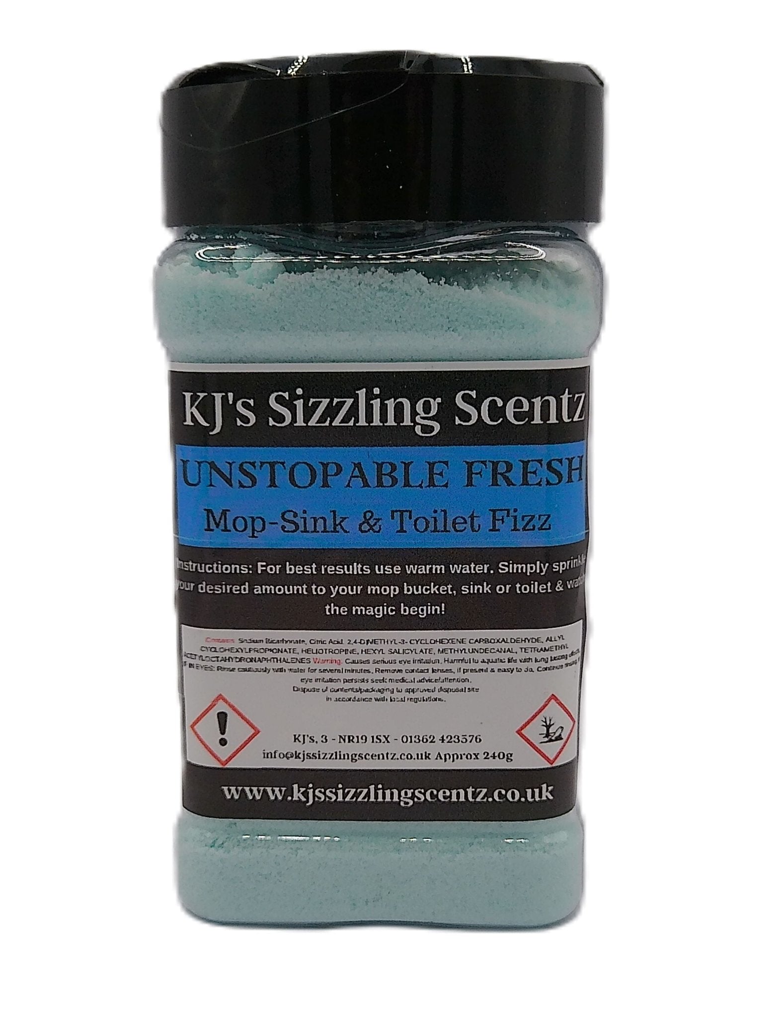 Toilet, Mop & Sink Fizz - KJ's Sizzling Scentz
