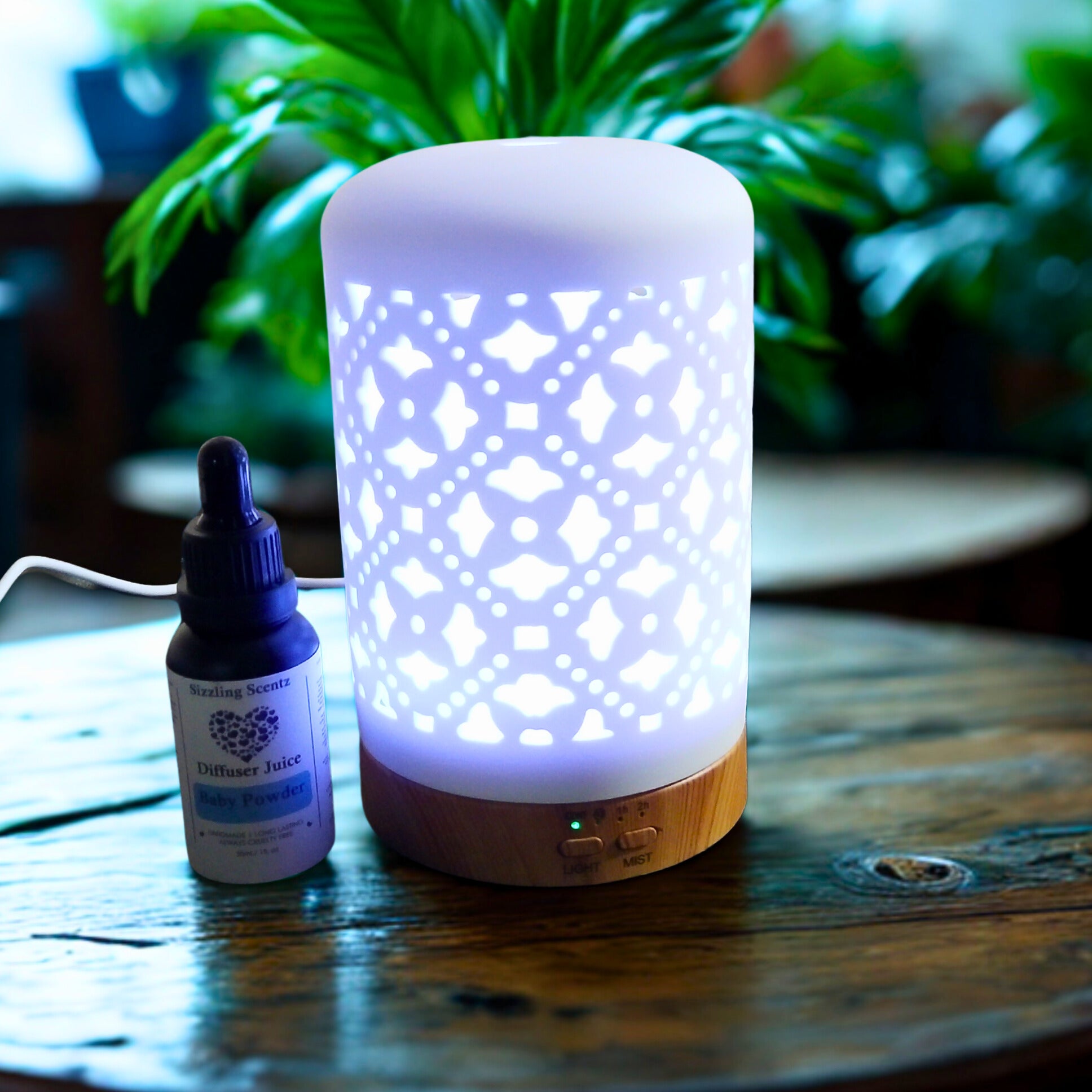 Ultrasonic Oil Diffuser - KJ's Sizzling Scentz