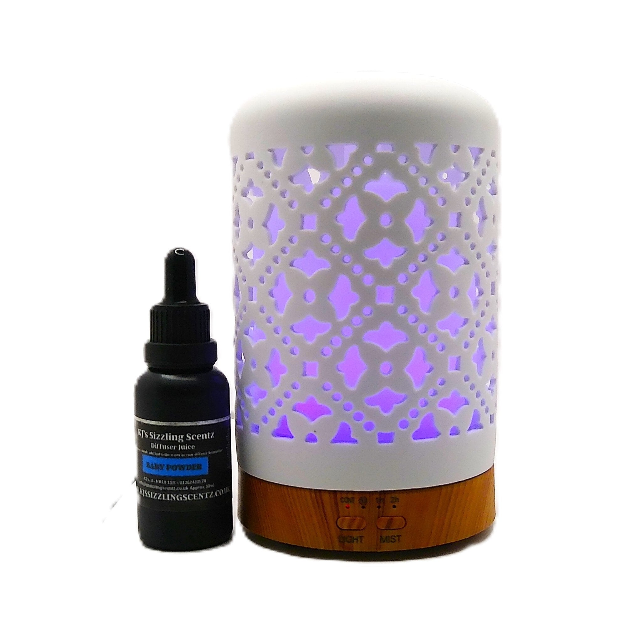 Diffuser & Humidifier Product Range - KJ's Sizzling Scentz