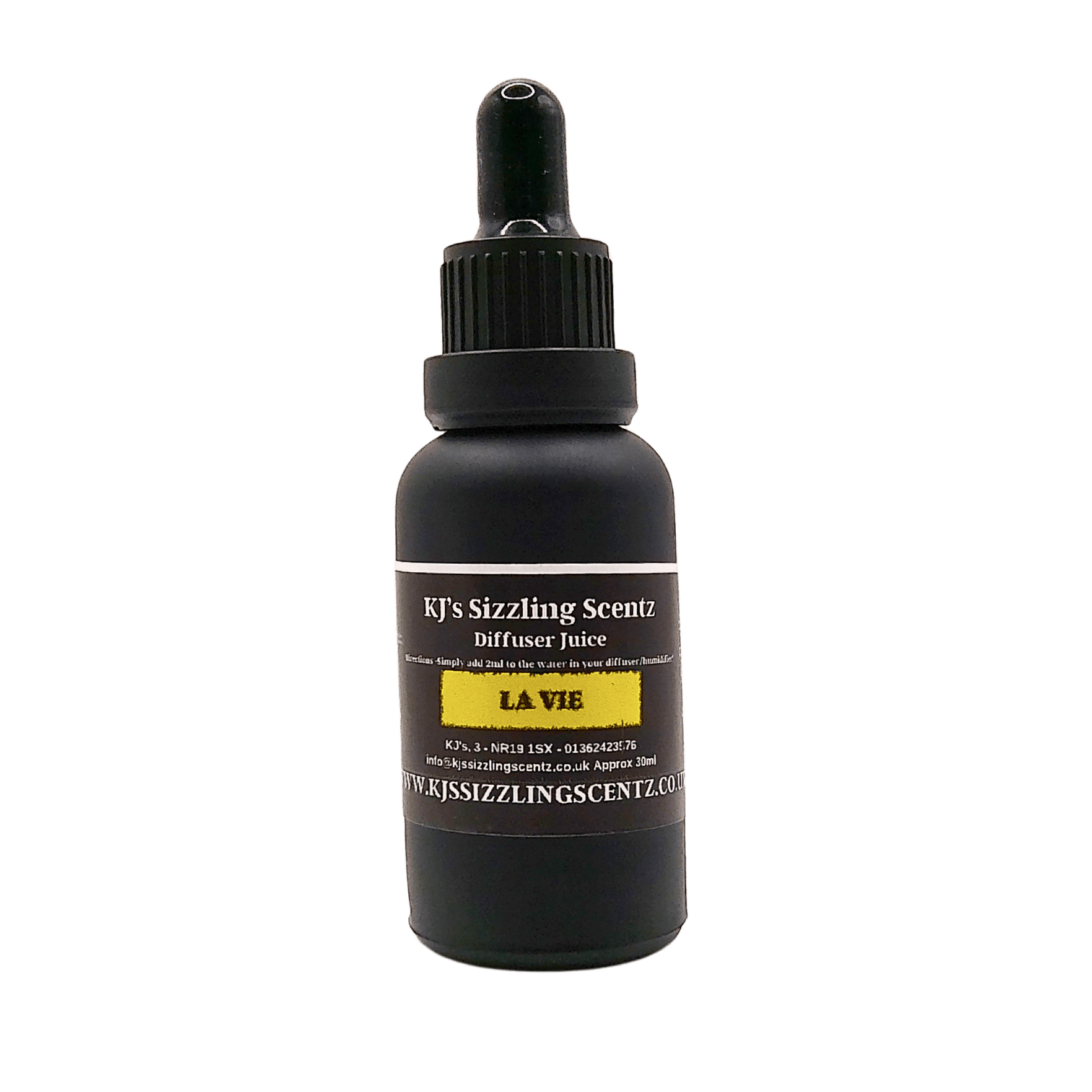 KJs Diffuser/ Humidifier Juice 30ml bottle with pipette. - KJ's Sizzling Scentz