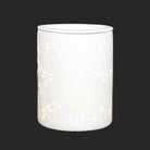 Dragonfly Cut White Ceramic Electric Aroma Lamp - KJ's Sizzling Scentz