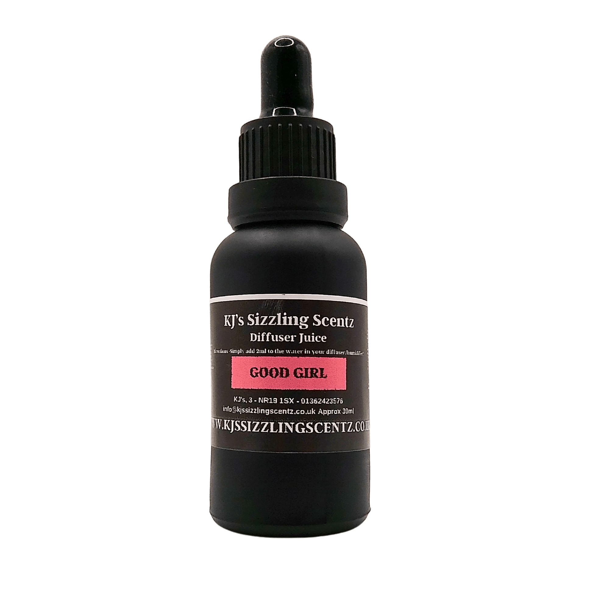 KJs Diffuser/ Humidifier Juice 30ml bottle with pipette. - KJ's Sizzling Scentz
