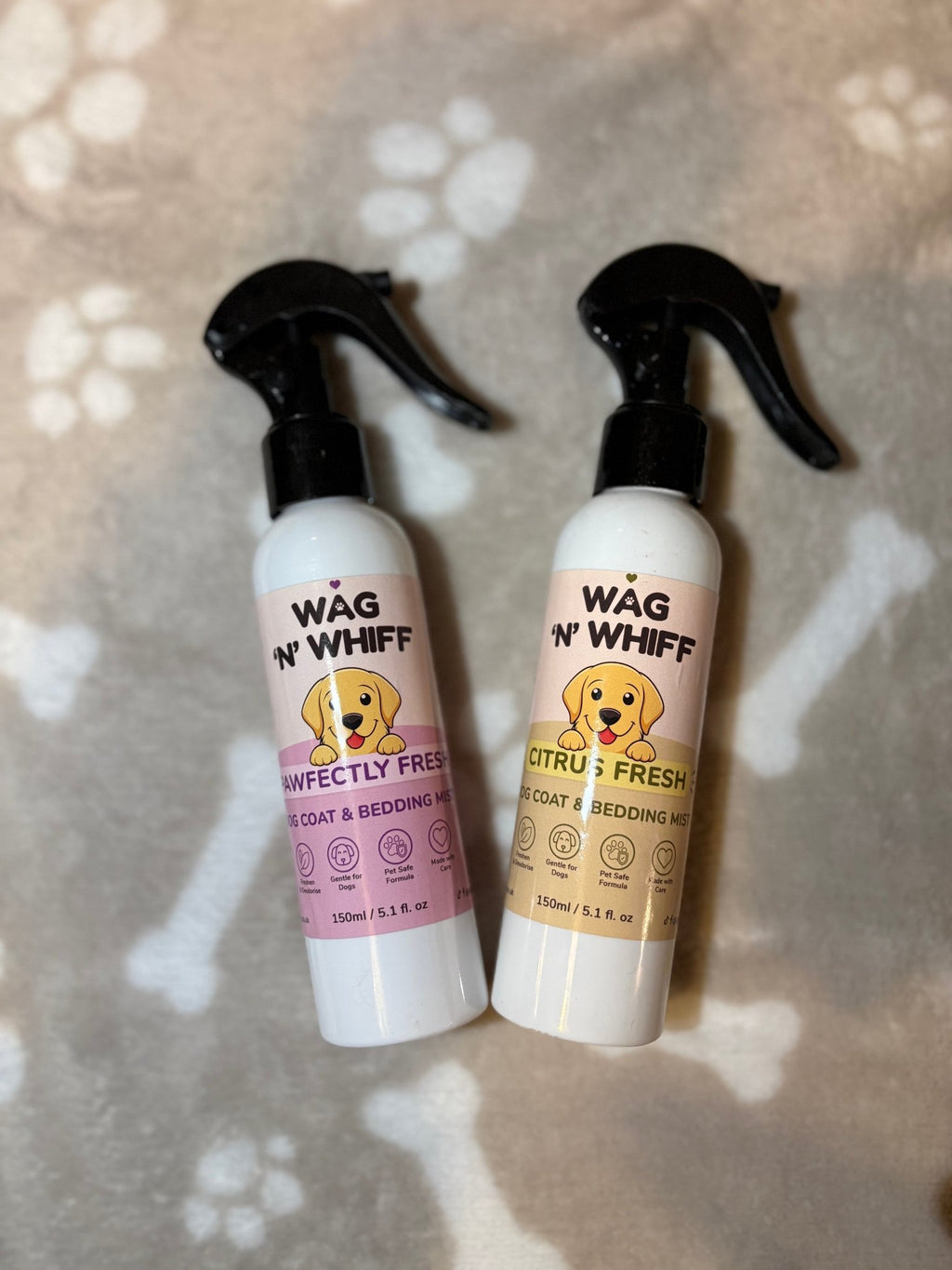 Dog Coat & Bedding Mist | Long Lasting Pet Freshener | Wag n Wiff - KJ's Sizzling Scentz