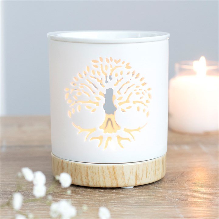 White "Tree Of Life" Cut-Out - KJ's Sizzling Scentz