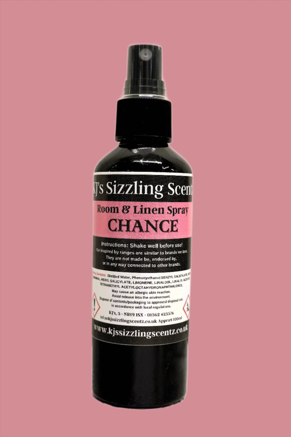 Perfume & Aftershave Inspired Room & Linen Sprays - KJ's Sizzling Scentz