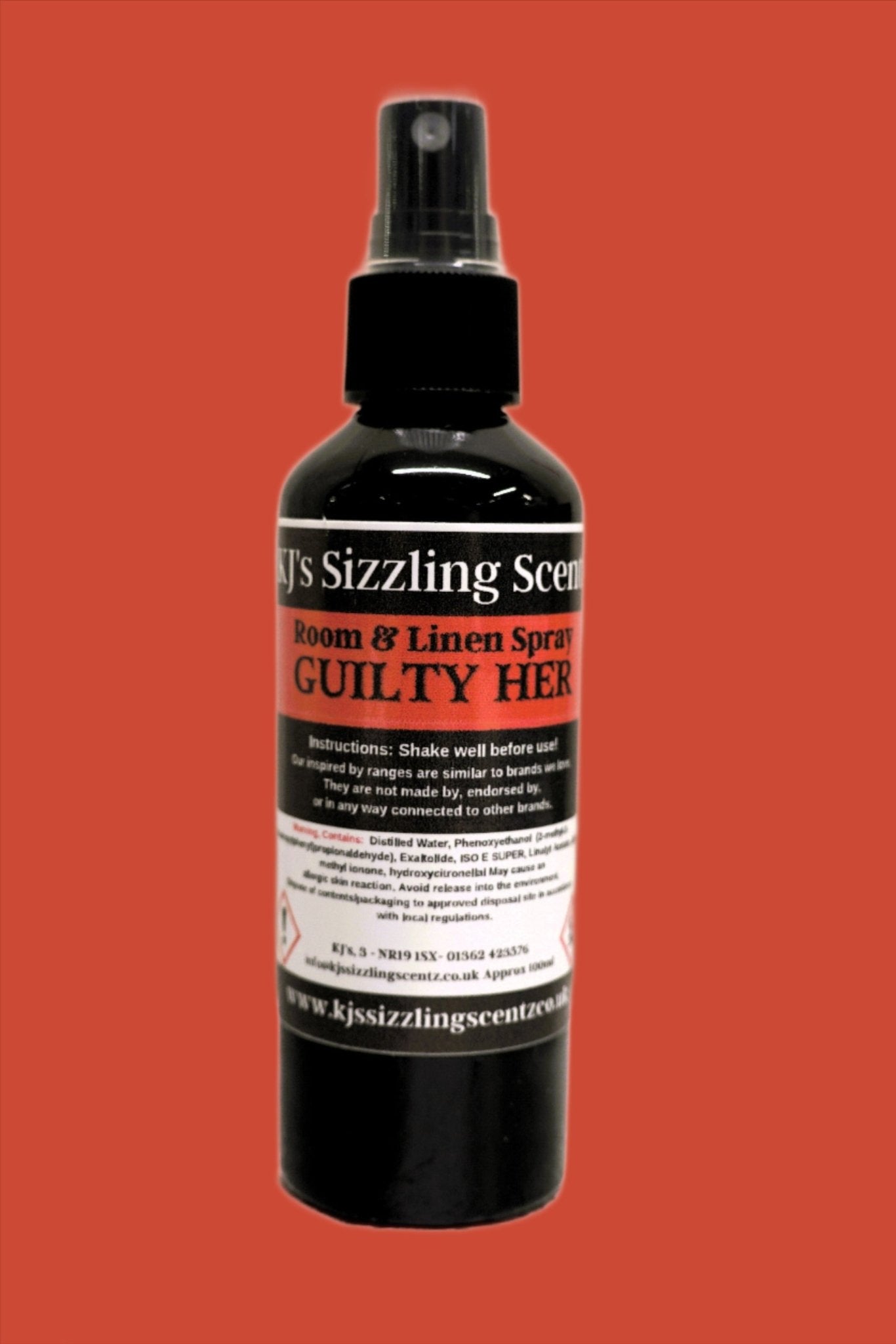 Perfume & Aftershave Room & Linen Sprays - KJ's Sizzling Scentz