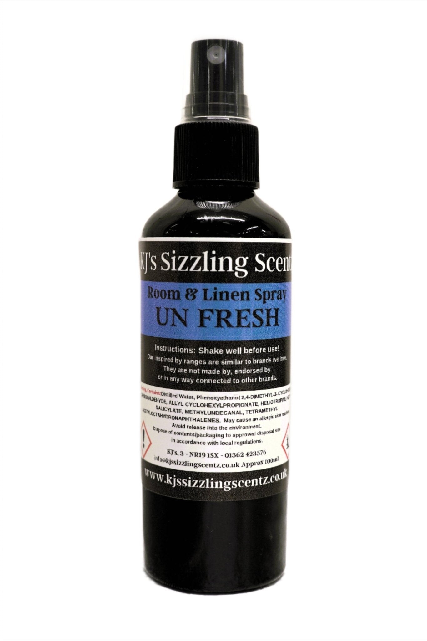 Clean & Fresh Room & Linen Sprays - KJ's Sizzling Scentz