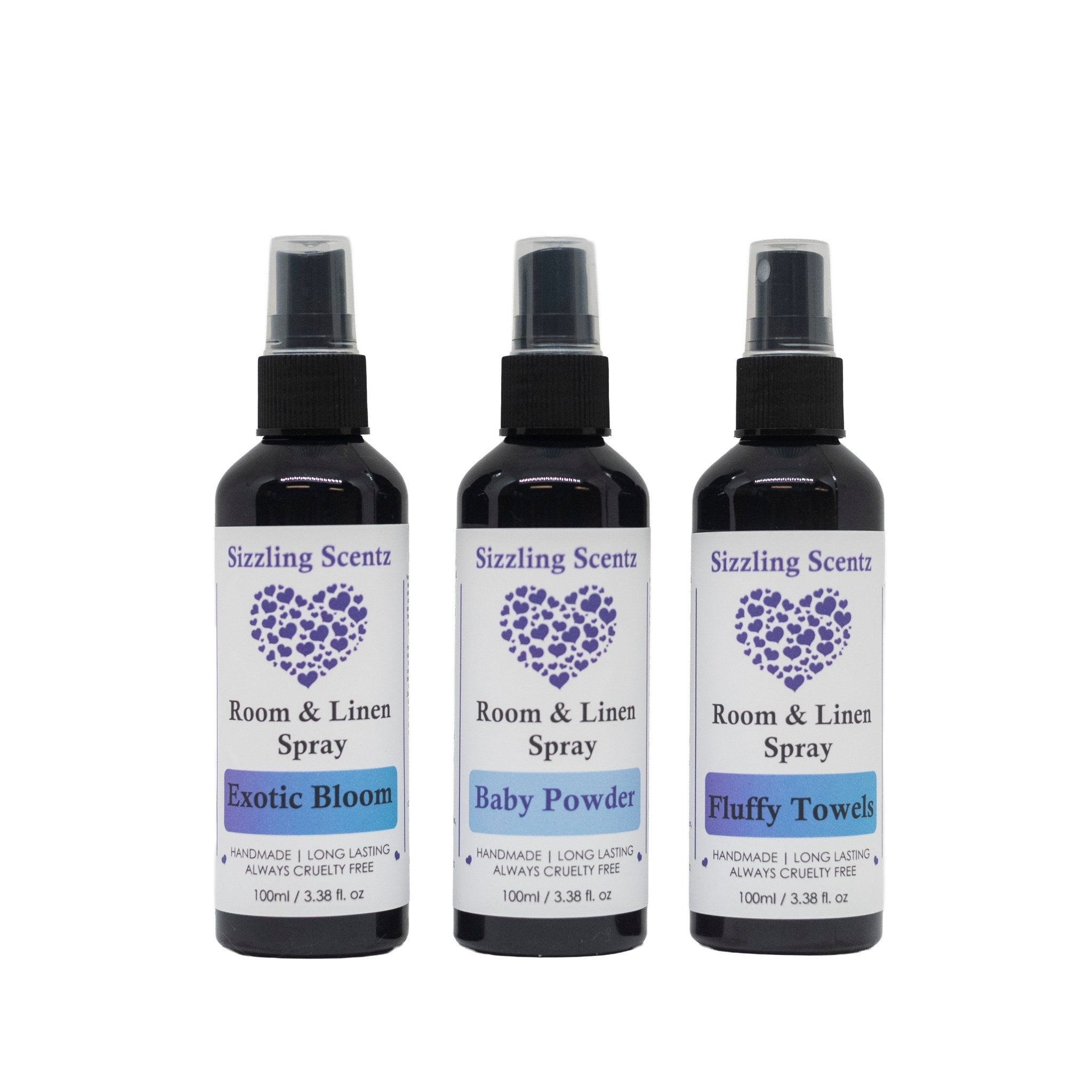 Clean & Fresh Room & Linen Sprays - KJ's Sizzling Scentz