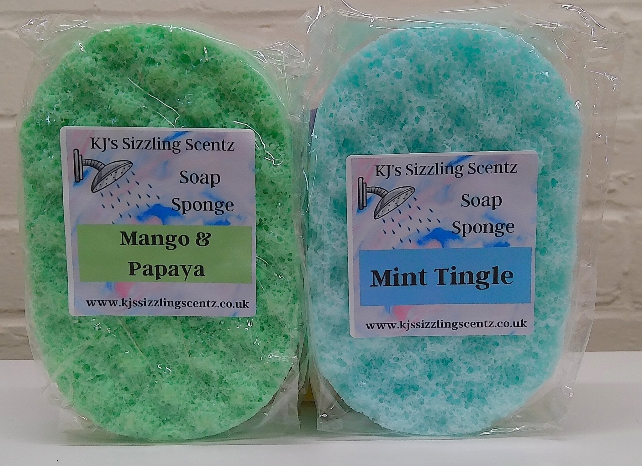 Soap Sponge Collection - KJ's Sizzling Scentz