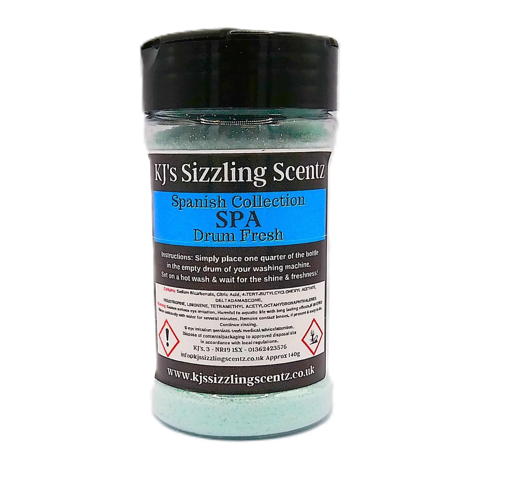 Washing Machine Drum Fresh 140g pots - KJ's Sizzling Scentz