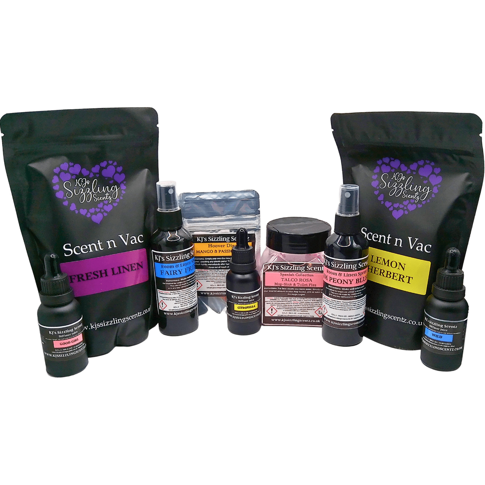 Ultimate Home Fragrance Sizzler or Diffuser Juice Bundle Subscription Box - KJ's Sizzling Scentz