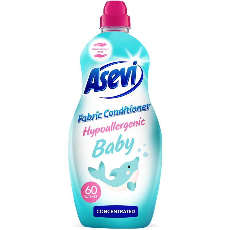 Asevi Hypoallergenic Baby Fabric Conditioner 60 Washes - KJ's Sizzling Scentz