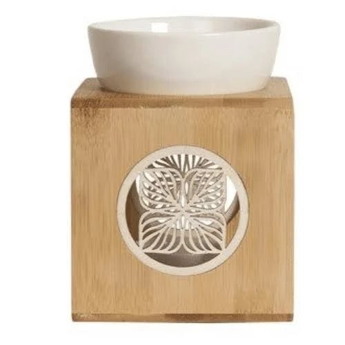 Bamboo Lotus T - Light Burner | Wax Melt Burner - KJ's Sizzling Scentz