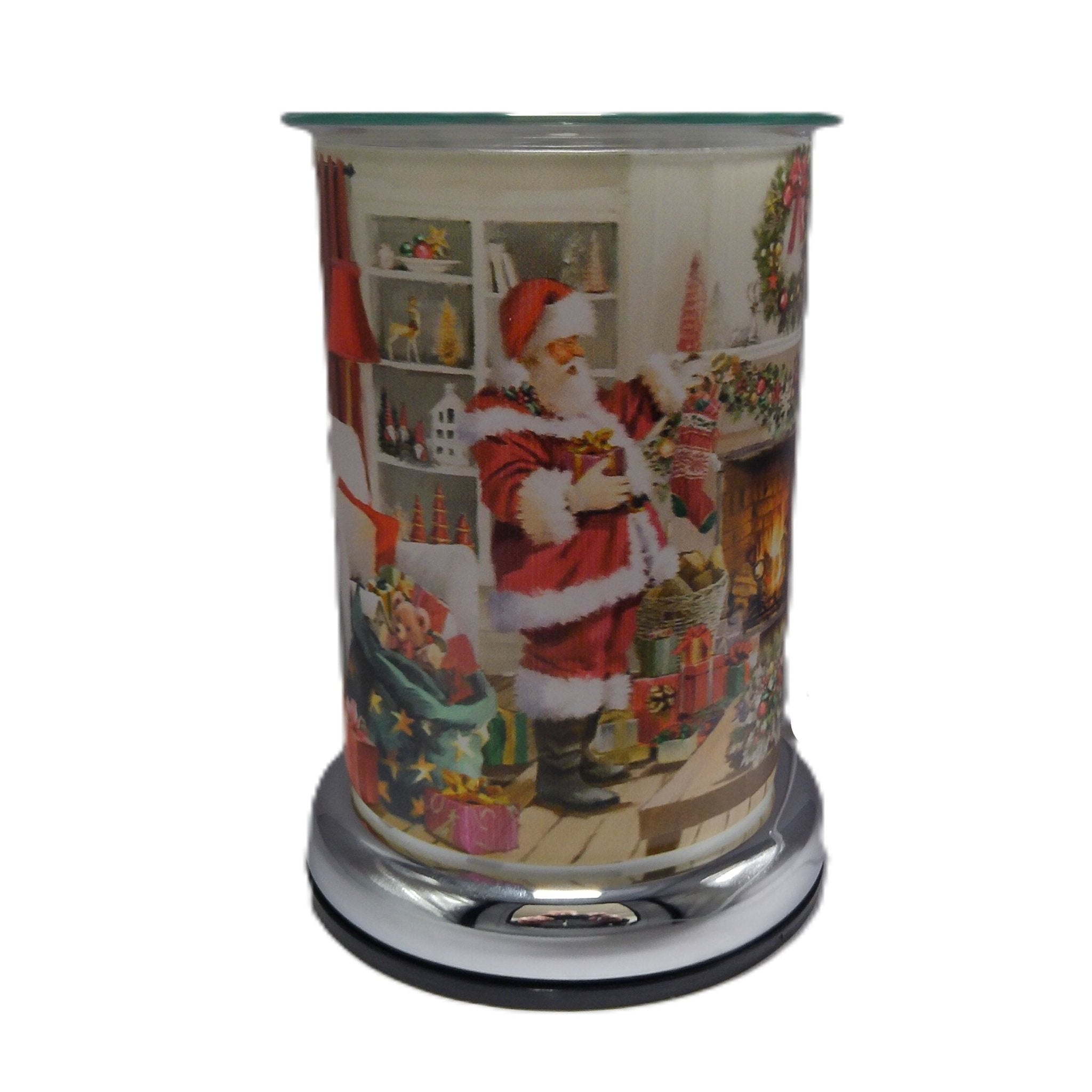 Festive Santa Electric Touch Control Aroma Lamp - KJ's Sizzling Scentz