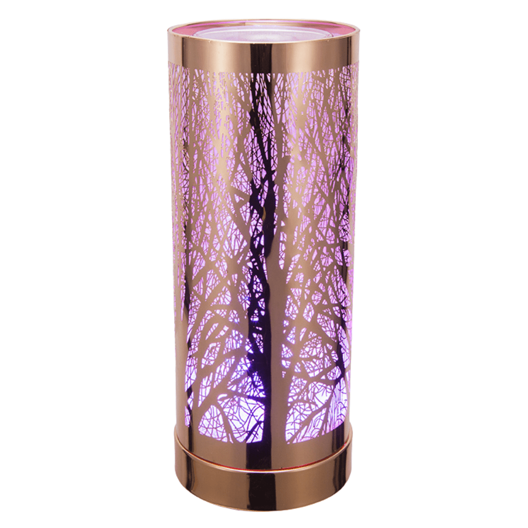 Rose Gold Tree LED Aroma Lamp - KJ's Sizzling Scentz