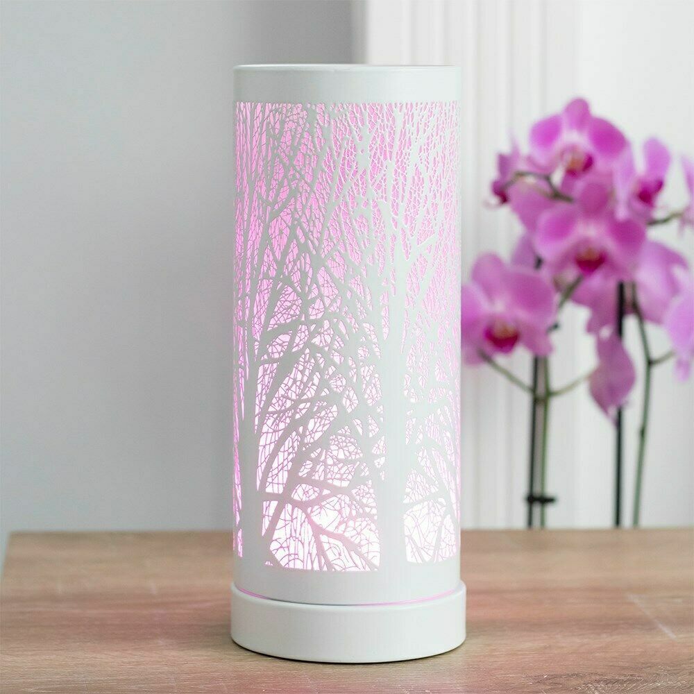White Tree LED Aroma Lamp - KJ's Sizzling Scentz