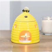Yellow Beehive Tea-Light Burner - KJ's Sizzling Scentz
